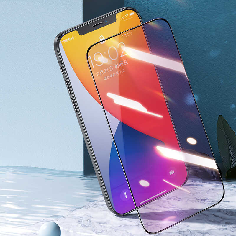 iPhone 12 Pro Benks KR Pro Anti-Bluelight Ekran Koruyucu Siyah