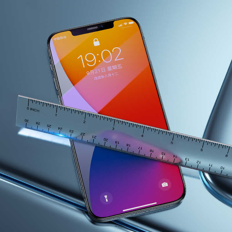 iPhone 12 Pro Benks KR Pro Anti-Bluelight Ekran Koruyucu Siyah