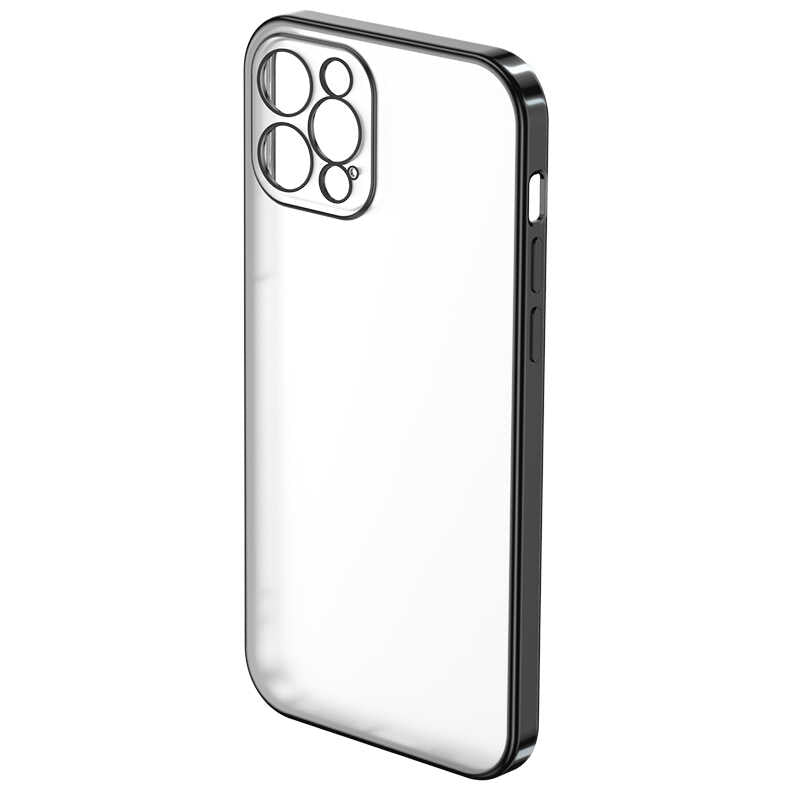 iPhone 12 Pro Benks Matte Electroplated TPU Kılıf Siyah