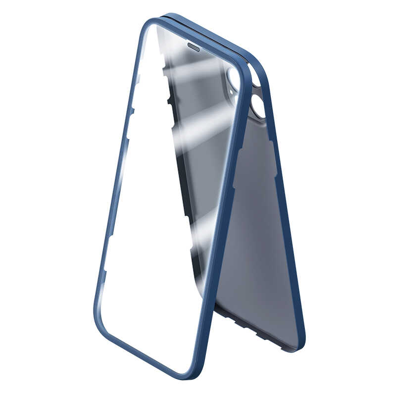 iPhone 12 Pro Kılıf Benks Full Covered 360 Protective Kılıf Mavi