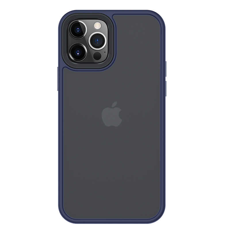 iPhone 12 Pro Kılıf Benks Hybrid Kılıf Lacivert