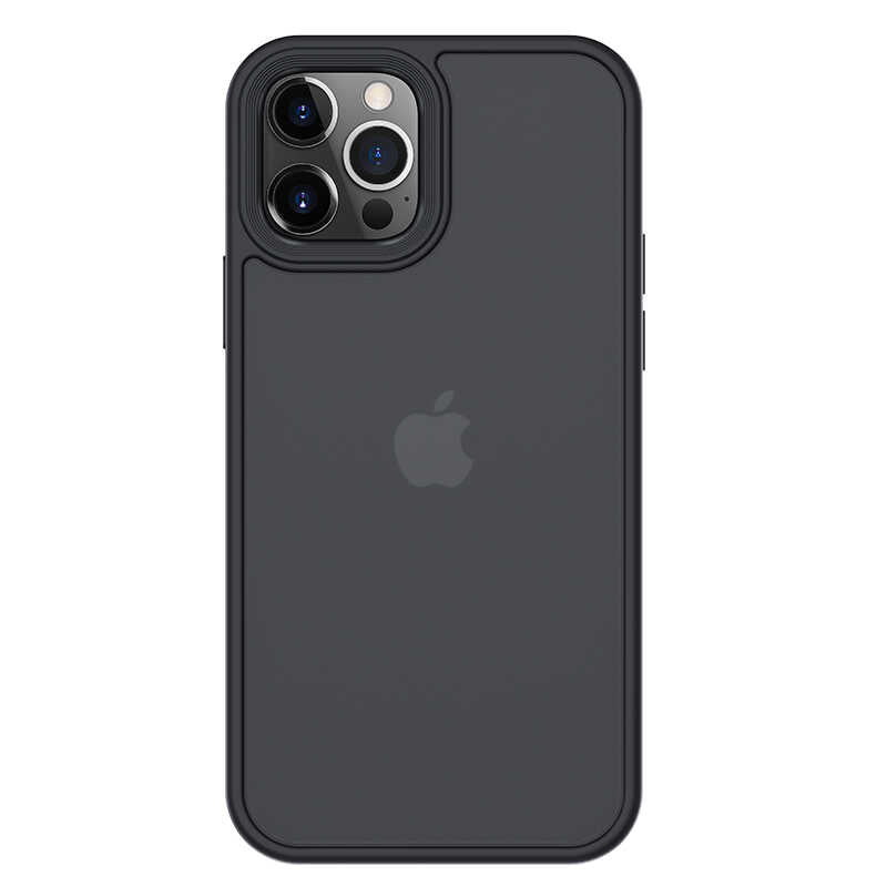 iPhone 12 Pro Kılıf Benks Hybrid Kılıf Siyah