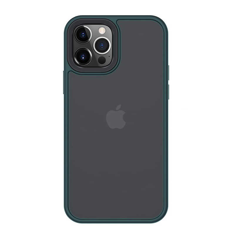 iPhone 12 Pro Kılıf Benks Hybrid Kılıf Koyu Yeşil