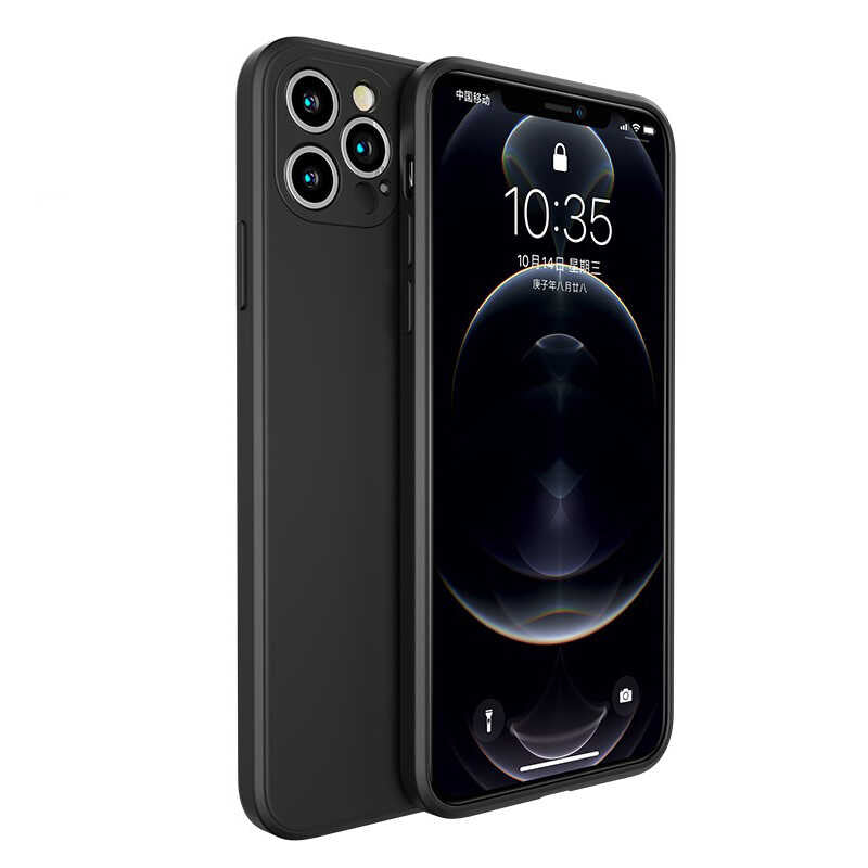 iPhone 12 Pro Kılıf Benks Painting TPU Kılıf Siyah