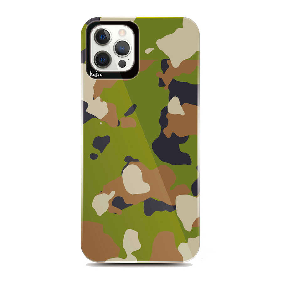 iPhone 12 Pro Kılıf Kajsa Camo Kılıf NO3