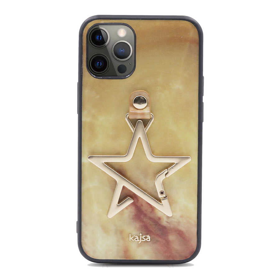 iPhone 12 Pro Kılıf Kajsa Starry Serisi Marble Kılıf NO2