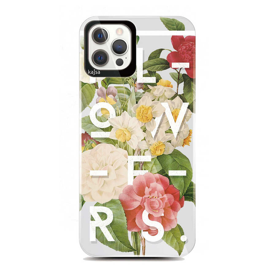 iPhone 12 Pro Max Kılıf Kajsa Floral Kılıf NO3