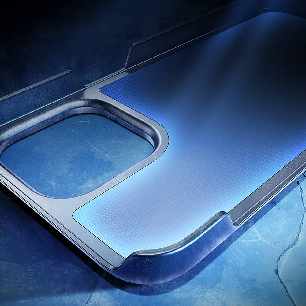 Apple iPhone 12 Pro Max Kılıf M-safe Şarj Özellikli Soğutucu Benks Biliz Kapak Gri
