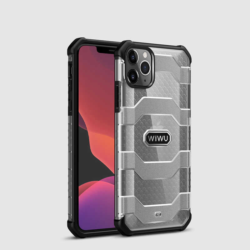 iPhone 12 Pro Max Kılıf Wiwu Voyager Kılıf Siyah