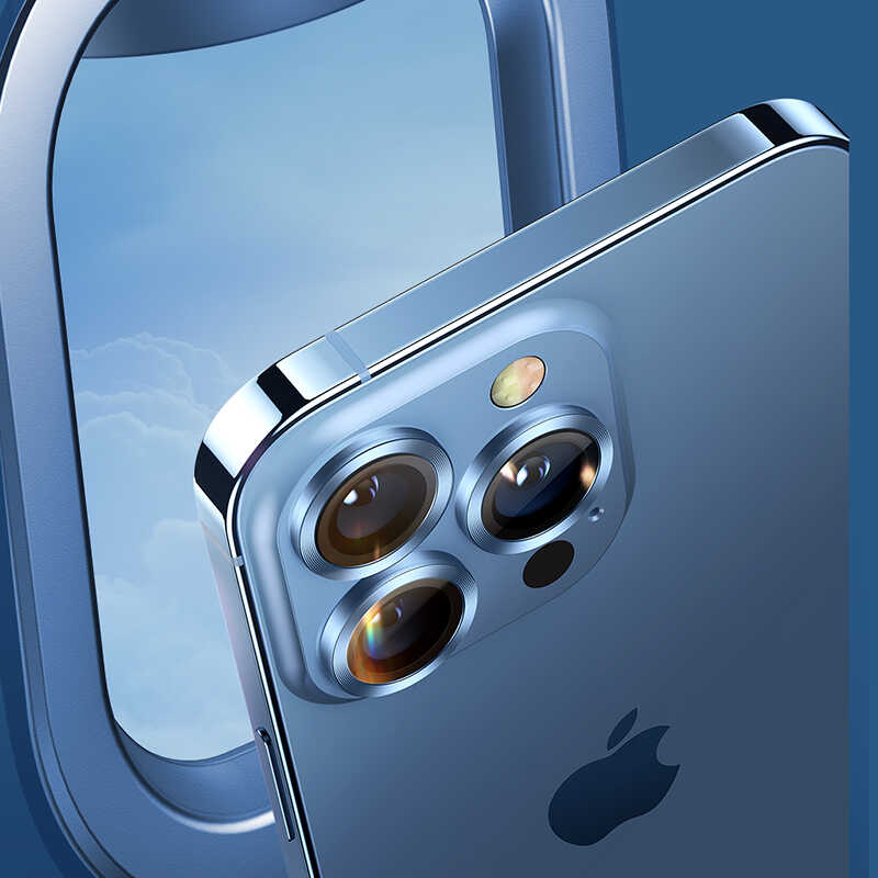 iPhone 13 Benks New KR Kamera Lens Koruyucu Siyah