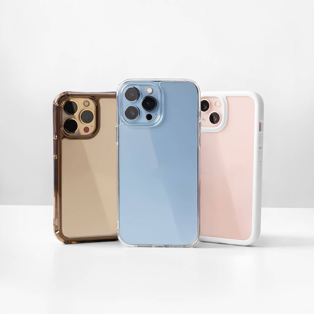 iPhone 13 Kılıf Anti-Mikrobiyal Şok Önleyicili Şeffaf Lisanslı Switcheasy Alos Kılıf Renksiz
