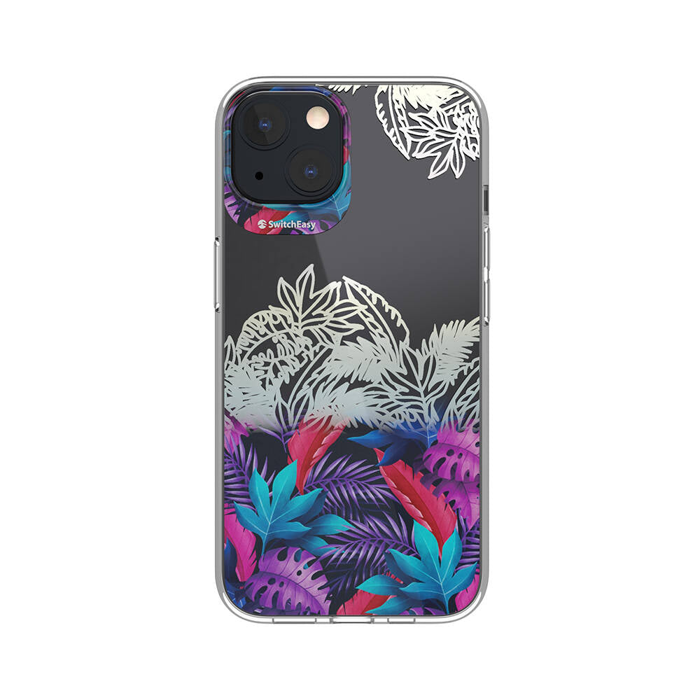 iPhone 13 Kılıf Çift IMD Baskılı Lisanslı Switcheasy Artist Henri Rousseau Kılıf Mor