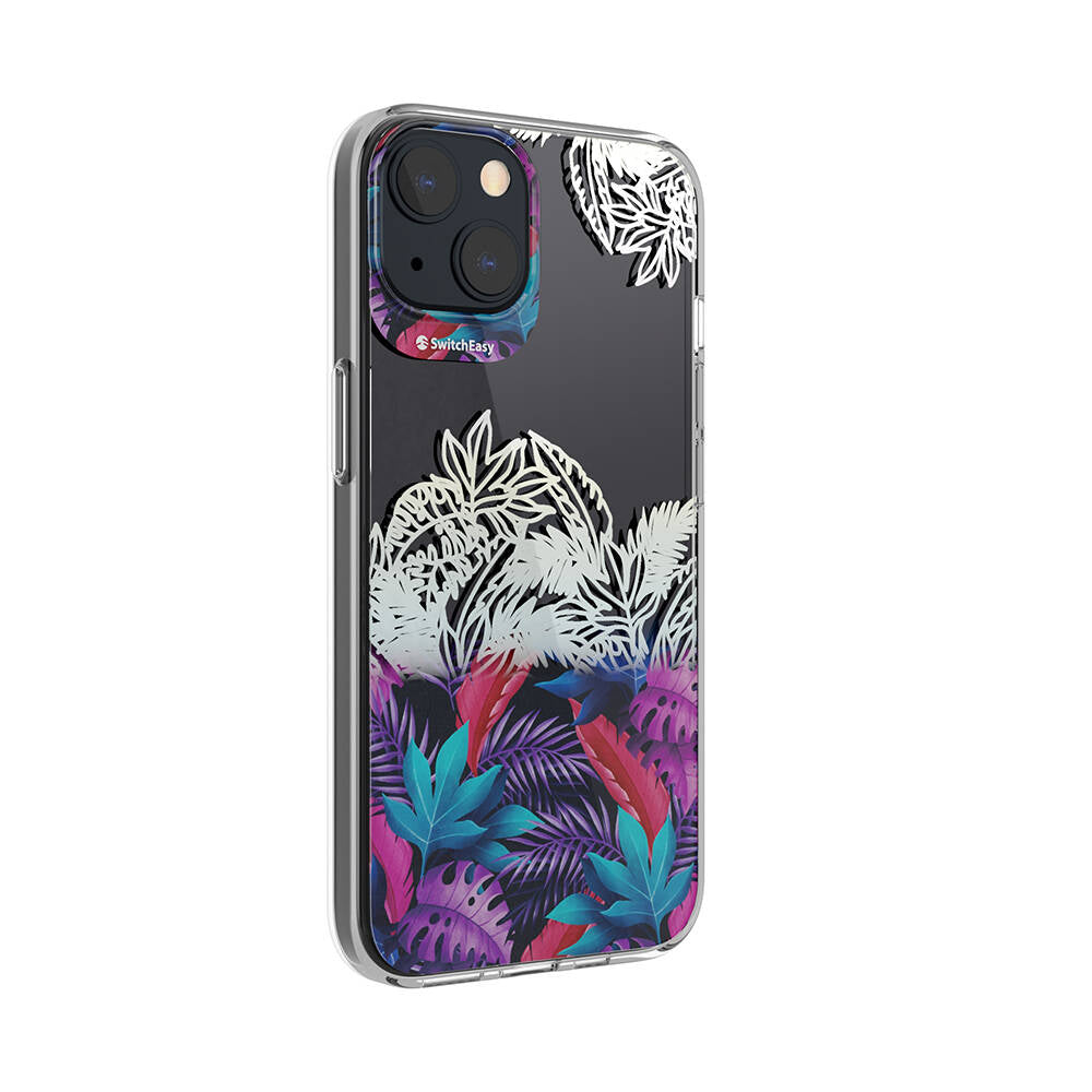 iPhone 13 Kılıf Çift IMD Baskılı Lisanslı Switcheasy Artist Henri Rousseau Kılıf Mor