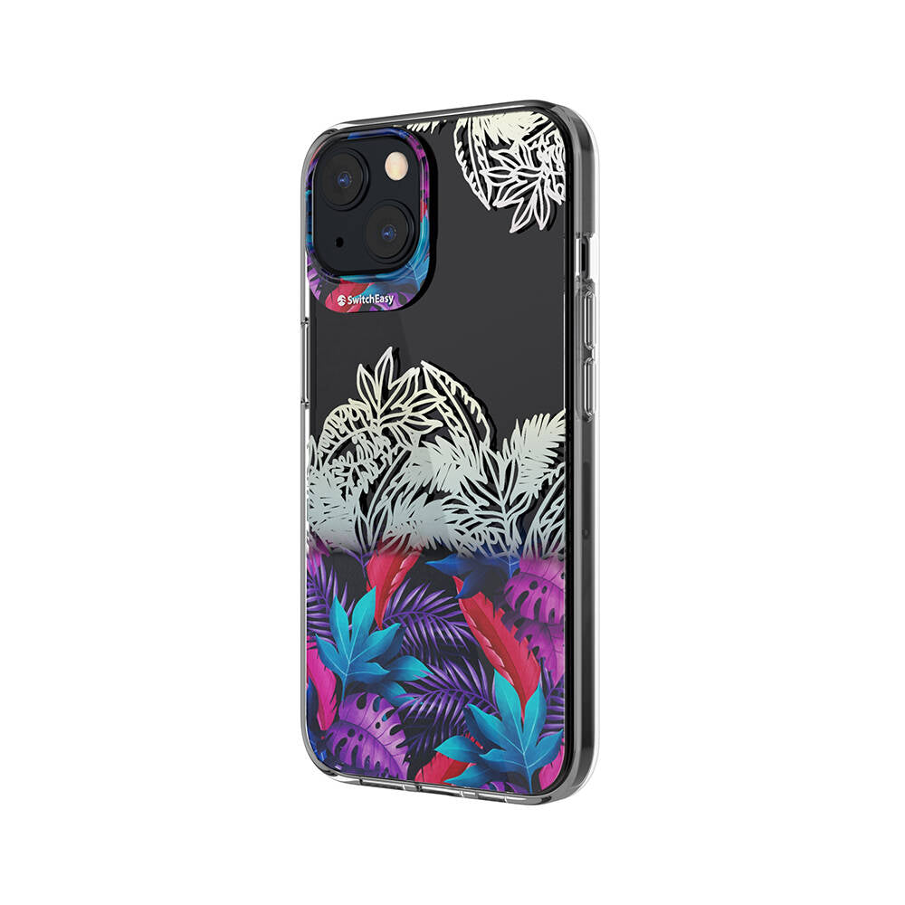 iPhone 13 Kılıf Çift IMD Baskılı Lisanslı Switcheasy Artist Henri Rousseau Kılıf Mor