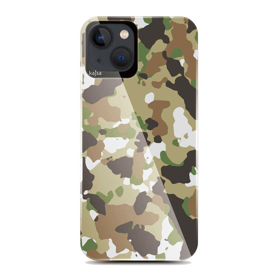 iPhone 13 Kılıf Kajsa Camo Kılıf NO2