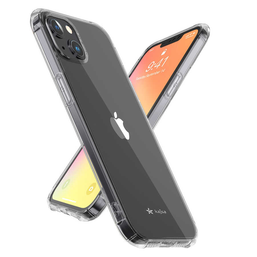 iPhone 13 Kılıf Kajsa Transparent Kılıf Renksiz