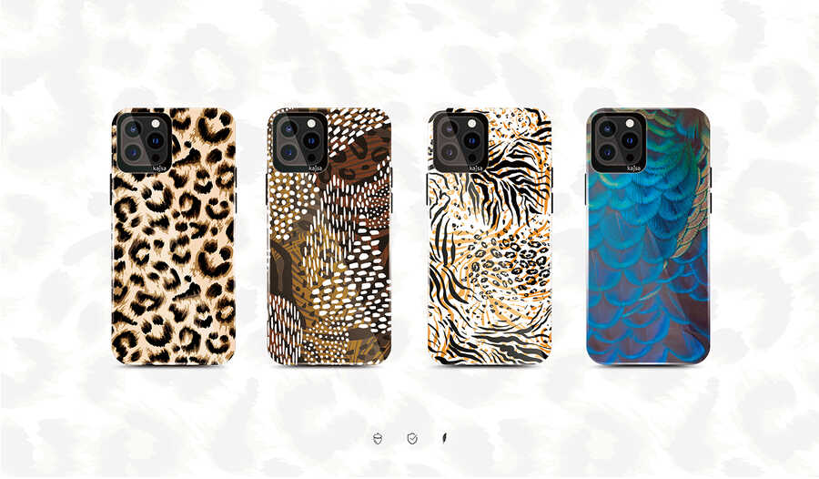 iPhone 13 Kılıf Kajsa Wild Kılıf NO2
