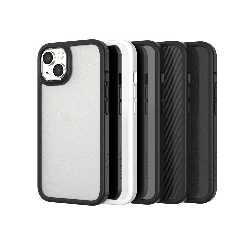 iPhone 13 Kılıf Ultra İnce Şok Önleyicili Lisanslı Switcheasy Aero Plus Kılıf Beyaz