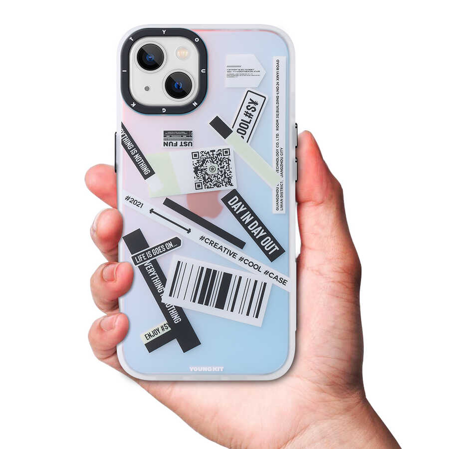 iPhone 13 Kılıf YoungKit Fashion Culture Time Serisi Kılıf CL034 Arrow