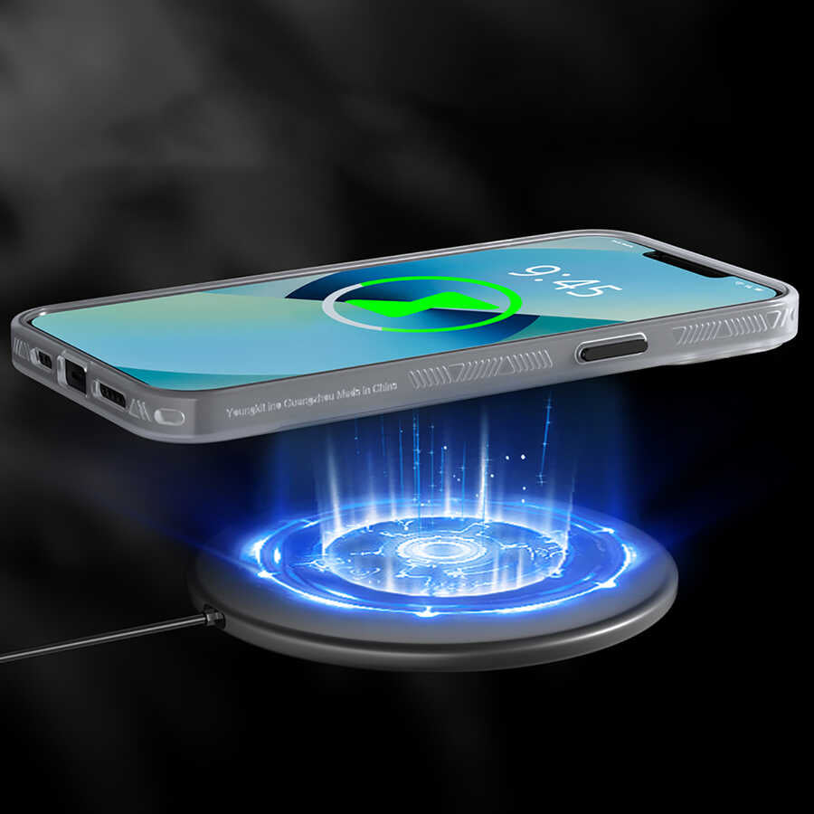 iPhone 13 Kılıf YoungKit Technology Serisi Kılıf Mavi
