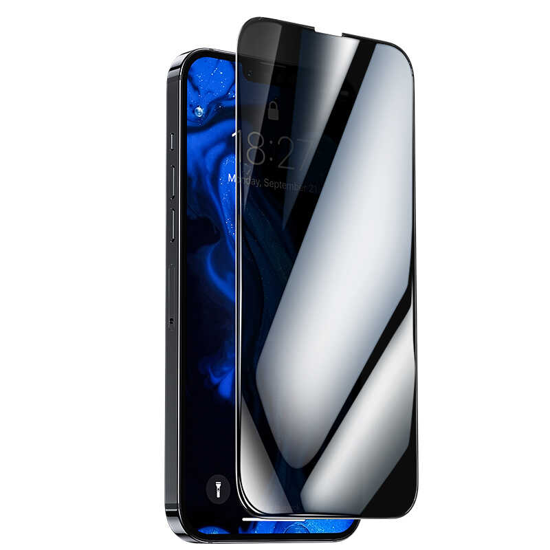 iPhone 13 Mini Benks Little KingKong Privacy Cam Ekran Koruyucu Siyah