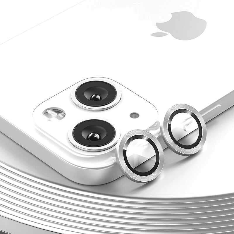 iPhone 13 Mini Benks New KR Kamera Lens Koruyucu Beyaz