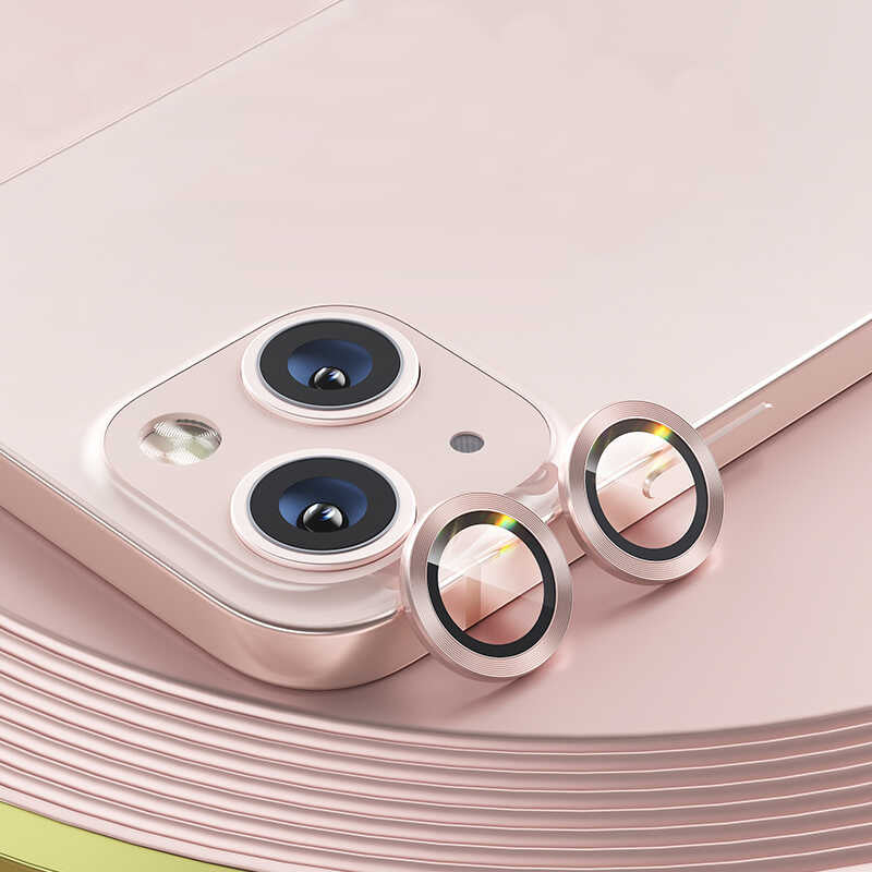iPhone 13 Mini Benks New KR Kamera Lens Koruyucu Pembe