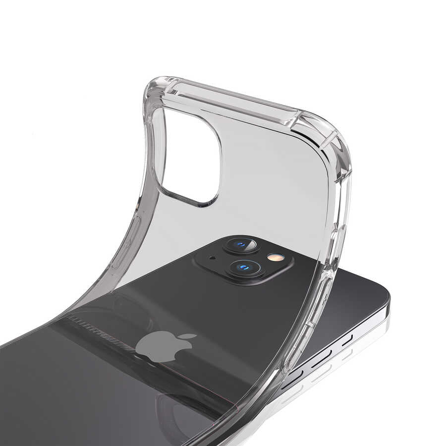 iPhone 13 Mini Kılıf Kajsa Transparent Kılıf Renksiz