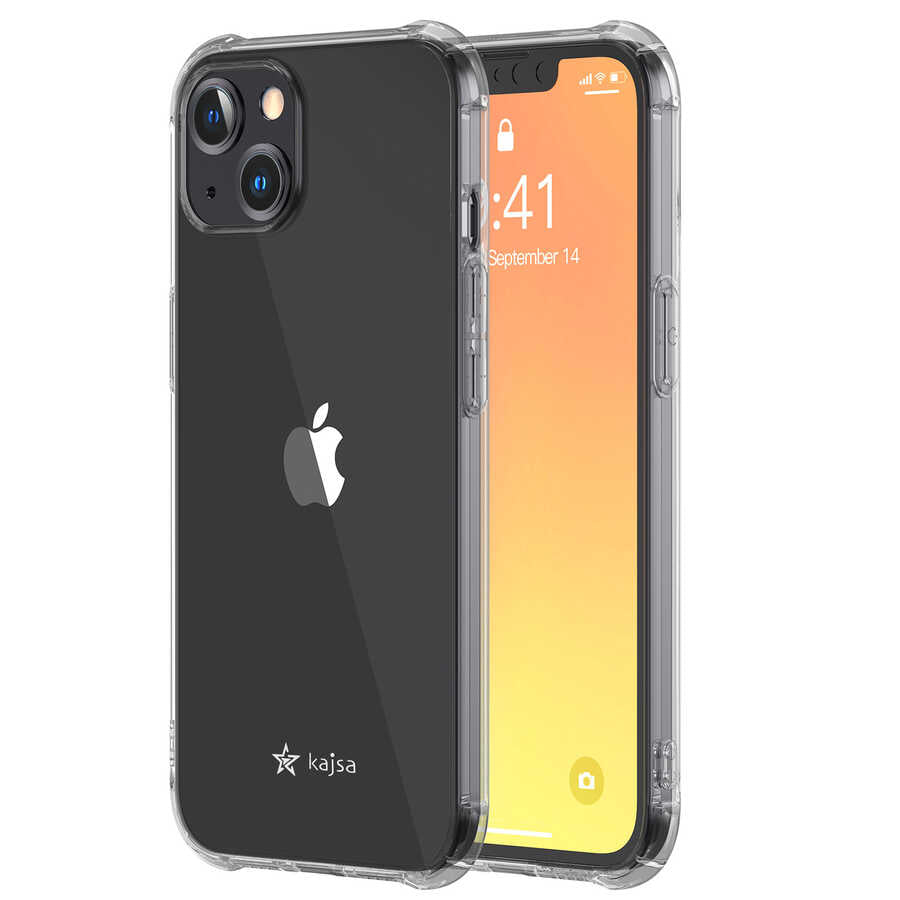 iPhone 13 Mini Kılıf Kajsa Transparent Kılıf Gri