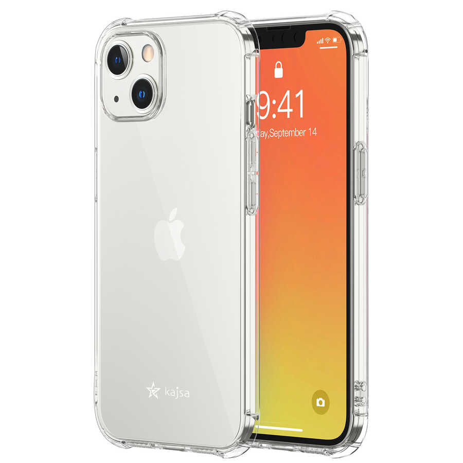 iPhone 13 Mini Kılıf Kajsa Transparent Kılıf Renksiz