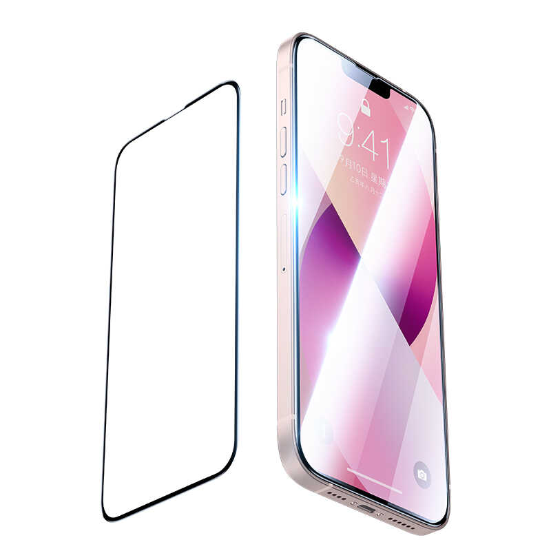 iPhone 13 Pro Benks Mat Ekran Koruyucu Parmak İzi Bırakmayan Oyunculara Özel Ekran Filmi Siyah