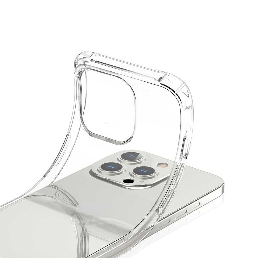 iPhone 13 Pro Kılıf Kajsa Transparent Kılıf Renksiz