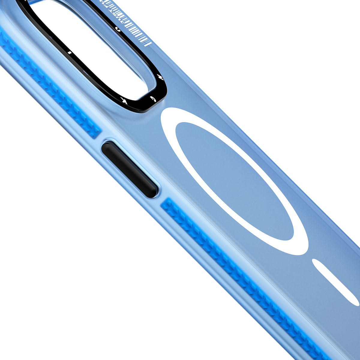 iPhone 13 Pro Kılıf Magsafe Şarj Özellikli Youngkit Colored Sand Serisi Kılıf Siyah