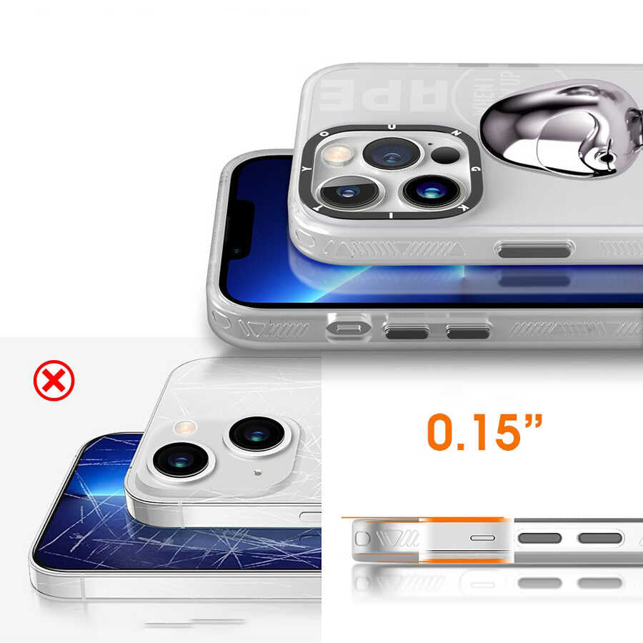 iPhone 13 Pro Kılıf YoungKit Klasik Serisi Kılıf CL003 Purple