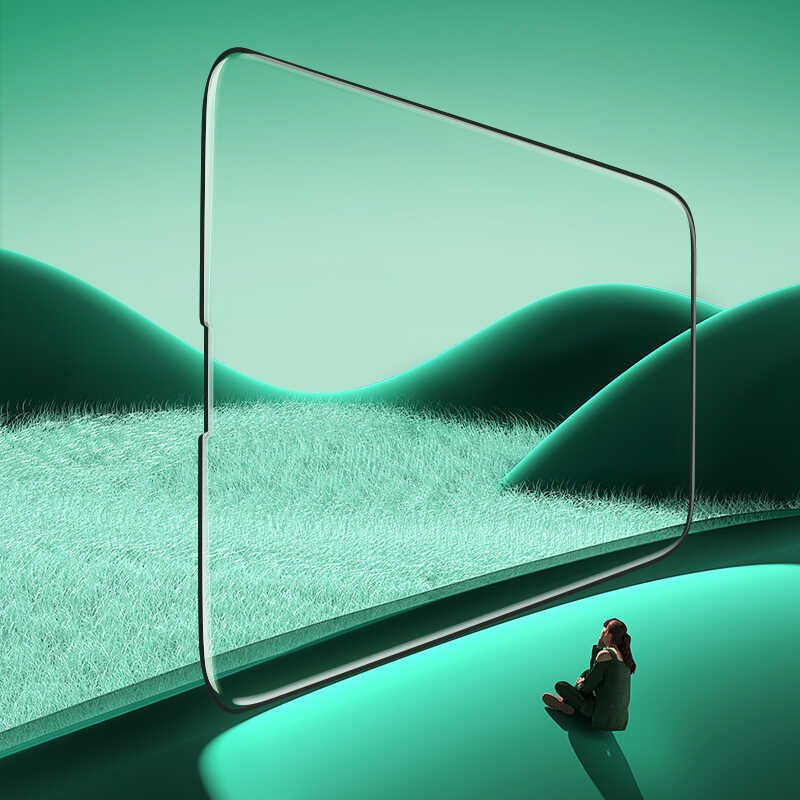 iPhone 13 Pro Max Benks V Pro Green Light Ekran Koruyucu Renksiz