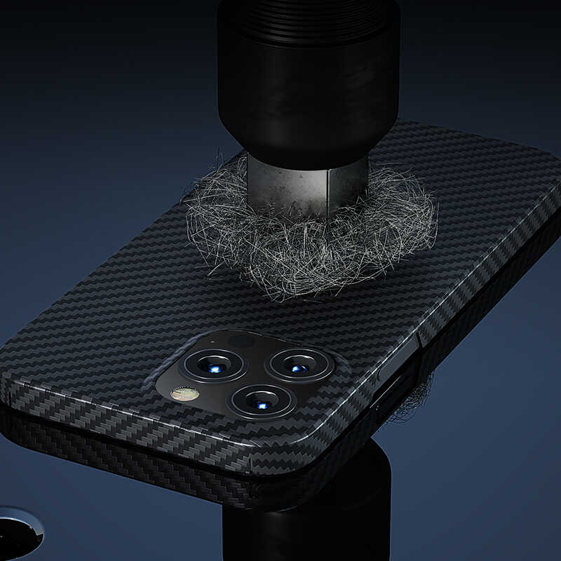 iPhone 13 Pro Max Kılıf Benks Aramid Fiber Kılıf Siyah