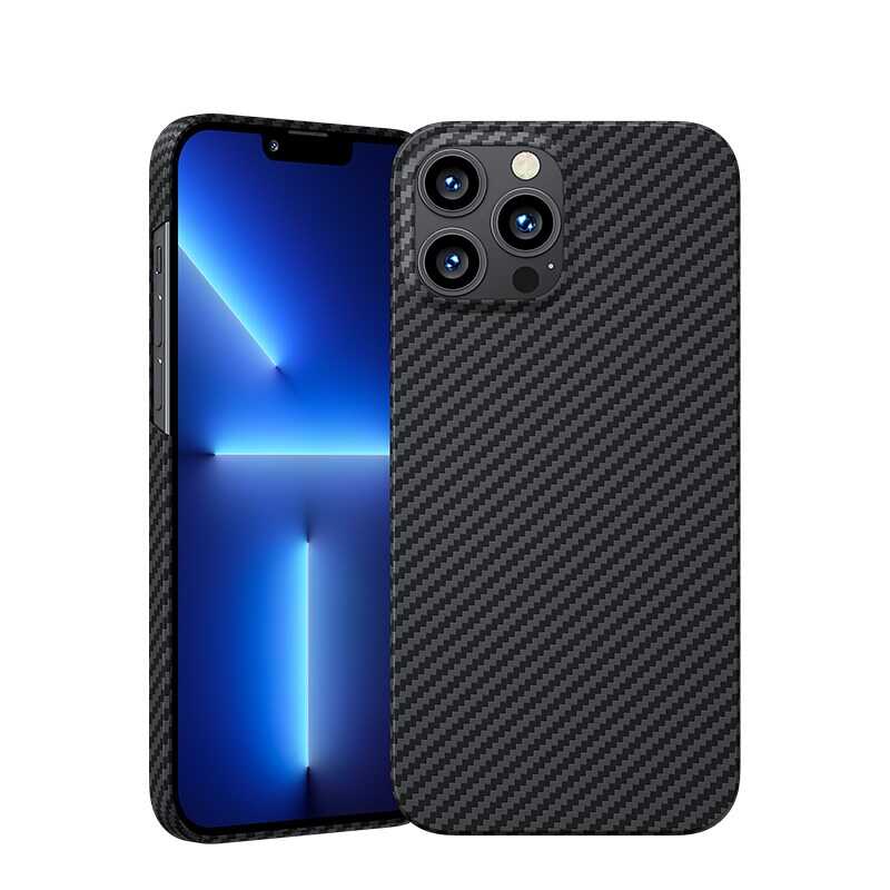 iPhone 13 Pro Max Kılıf Benks Aramid Fiber Kılıf Siyah