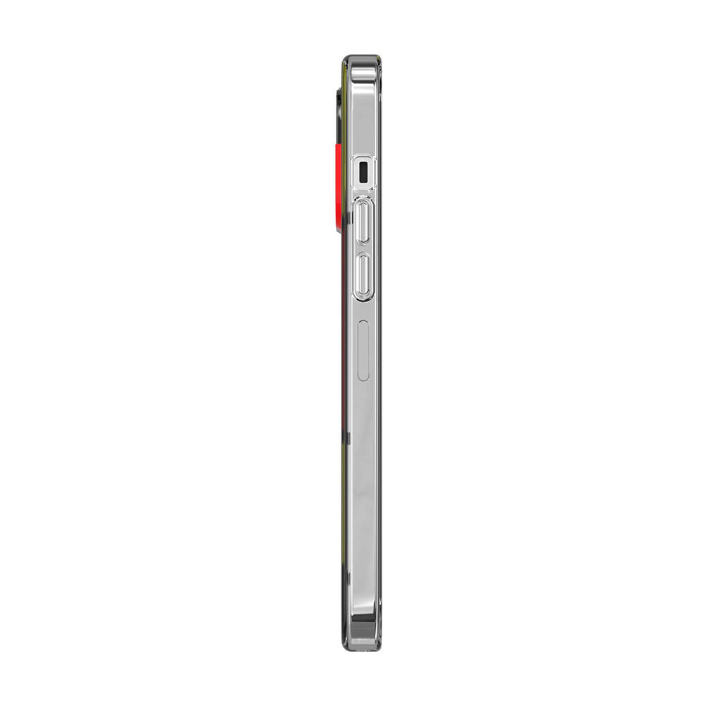 iPhone 13 Pro Max Kılıf Çift IMD Baskılı Lisanslı Switcheasy Artist Mondrian Kılıf Sarı