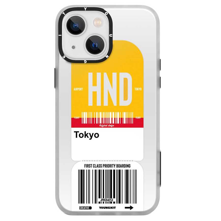 iPhone 13 Kılıf YoungKit Any Time Trip Serisi Kılıf CL025 Tokyo