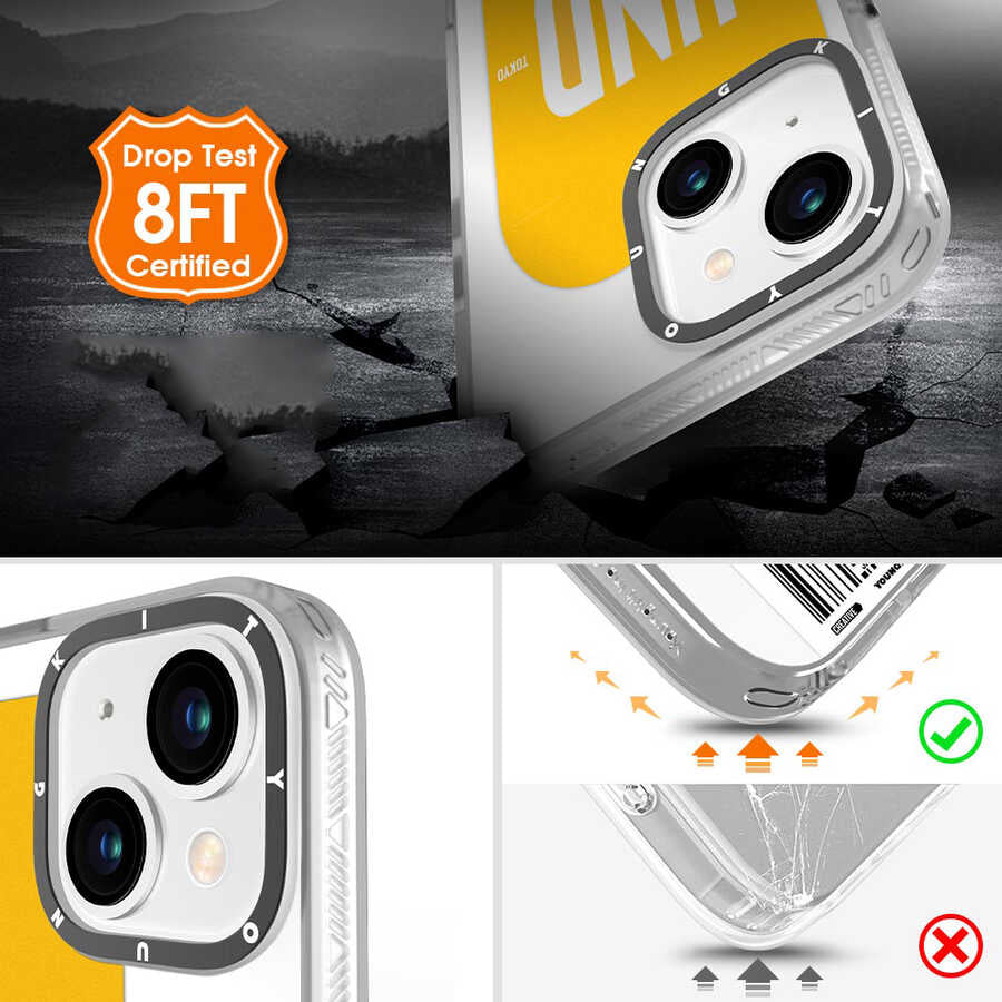 iPhone 13 Kılıf YoungKit Any Time Trip Serisi Kılıf CL025 Tokyo