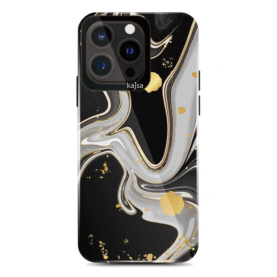 iPhone 13 Pro Max Kılıf Kajsa Shield Plus Abstract Serisi Arka Kılıf NO3