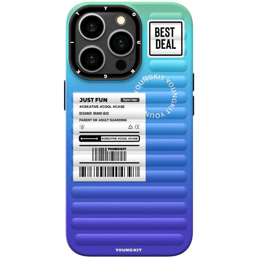 iPhone 13 Pro Max Kılıf YoungKit The Secret Color Serisi Kılıf Turuncu