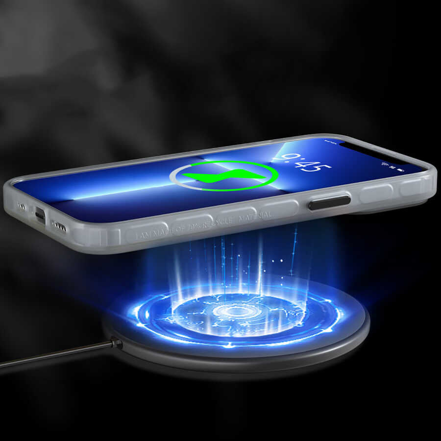 iPhone 13 Pro Max Kılıf YoungKit The Secret Color Serisi Kılıf Turuncu