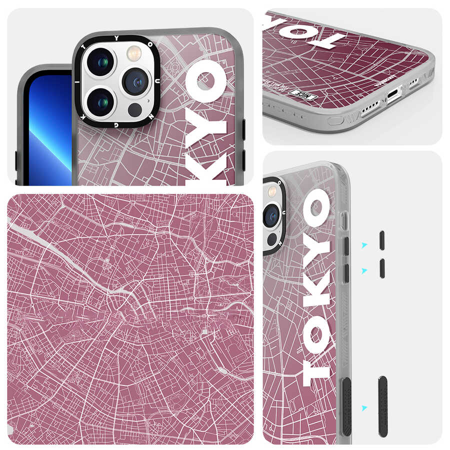 iPhone 13 Pro Max Kılıf YoungKit World Trip Serisi Kılıf Paris