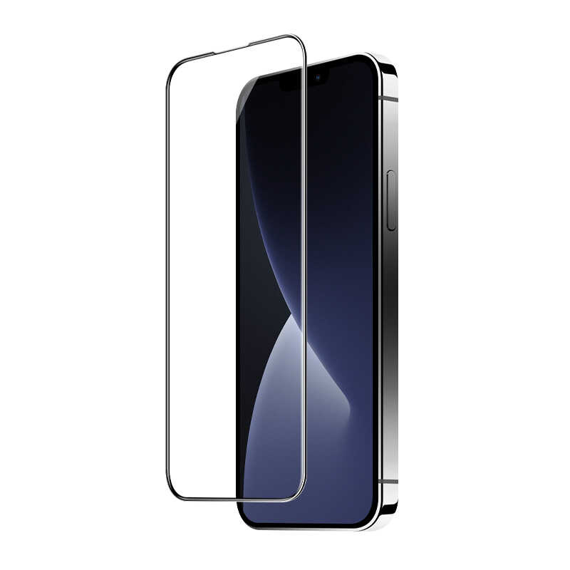 iPhone 13 Pro Wiwu Easy İnstall iVista Super Hardness Ekran Koruyucu Siyah