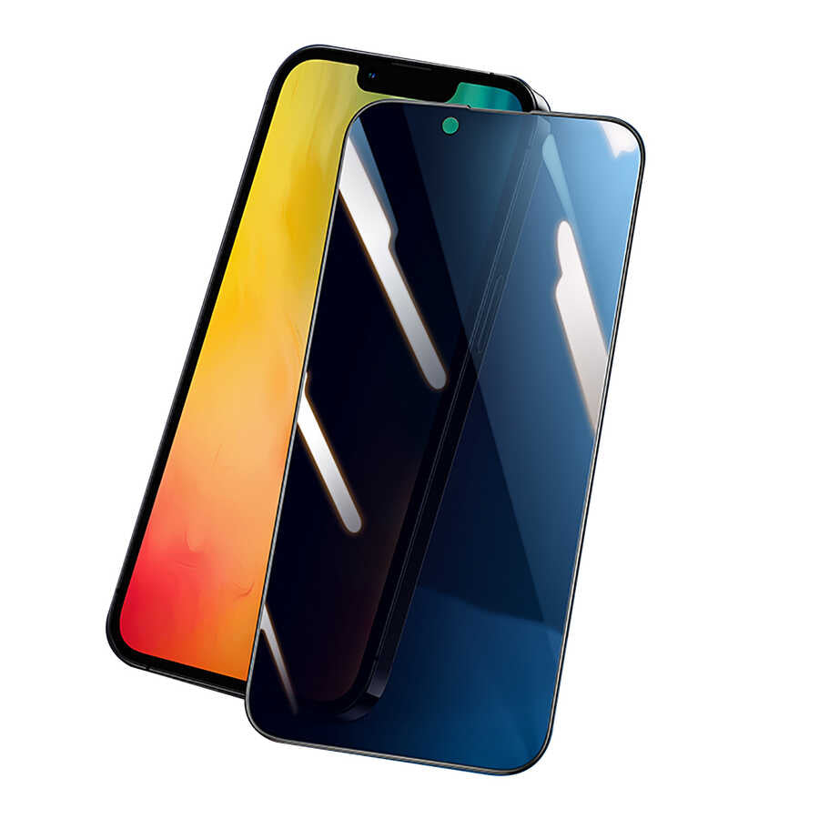 iPhone 14 Benks 0.3mm V Pro Privacy Hayalet Ekran Koruyucu Siyah