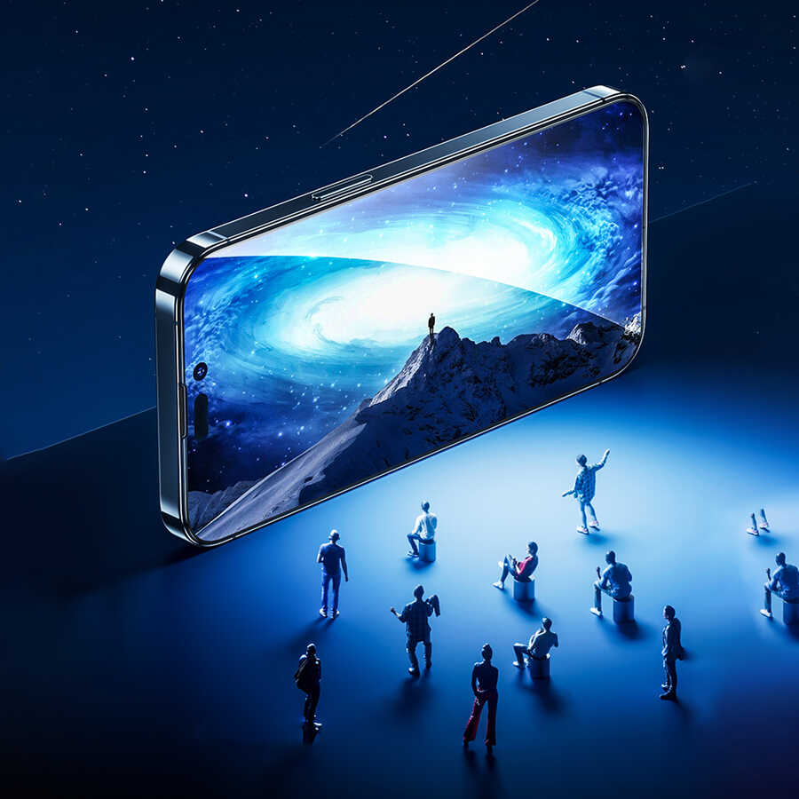 iPhone 14 Plus Benks 0.3mm V Pro Ekran Koruyucu Siyah