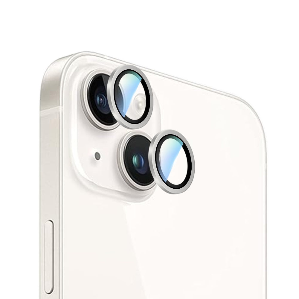 Apple iPhone 14 Plus CaseWorld Alloy Serisi Oleofobik Anti Reflective Kamera Lens Koruyucu Siyah
