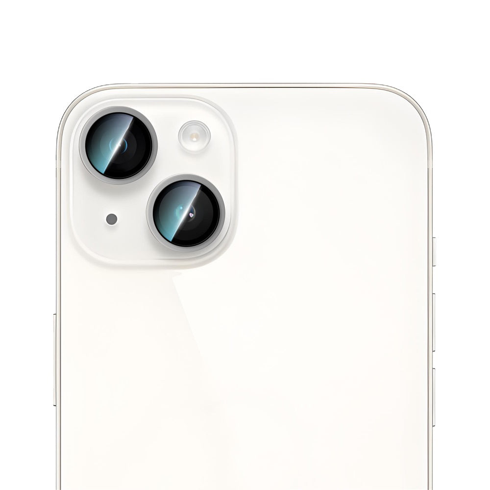 Apple iPhone 14 Plus CaseWorld Alloy Serisi Oleofobik Anti Reflective Kamera Lens Koruyucu Siyah