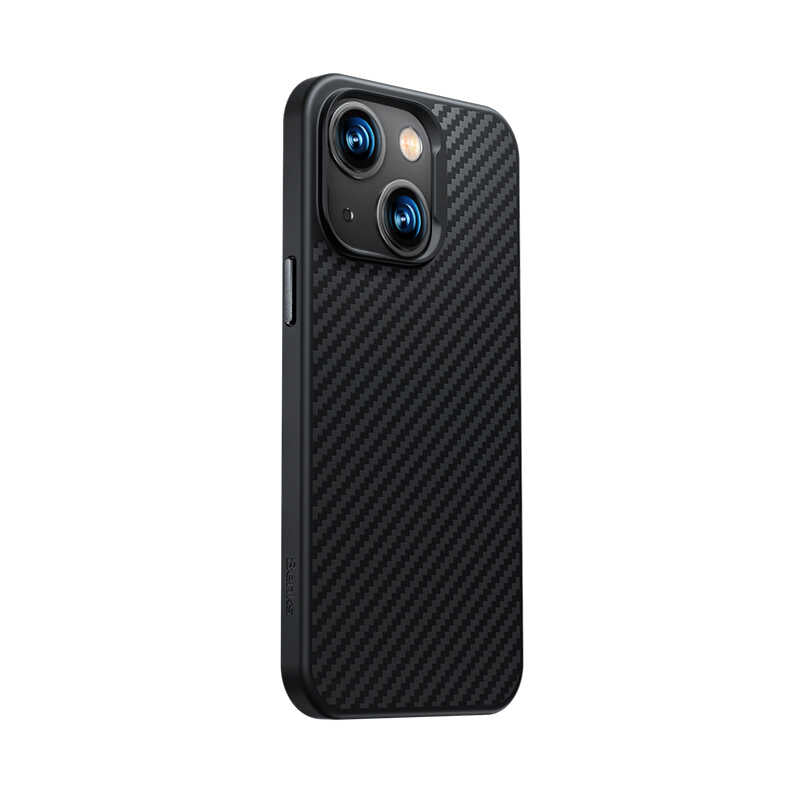 iPhone 14 Plus Kılıf Karbon Fiber Benks Civilian Aramid Protective Kılıf Siyah